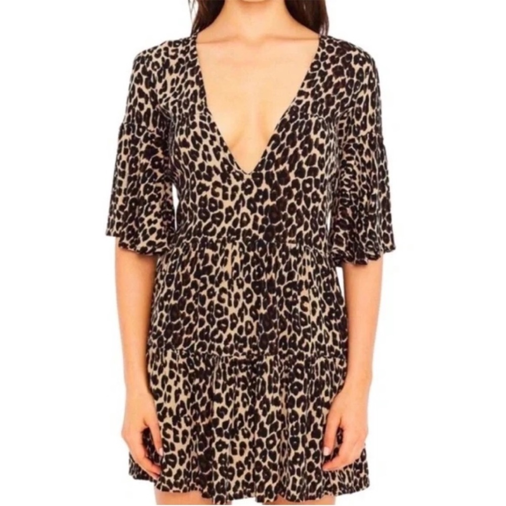 Faithful the brand cheetah print dress